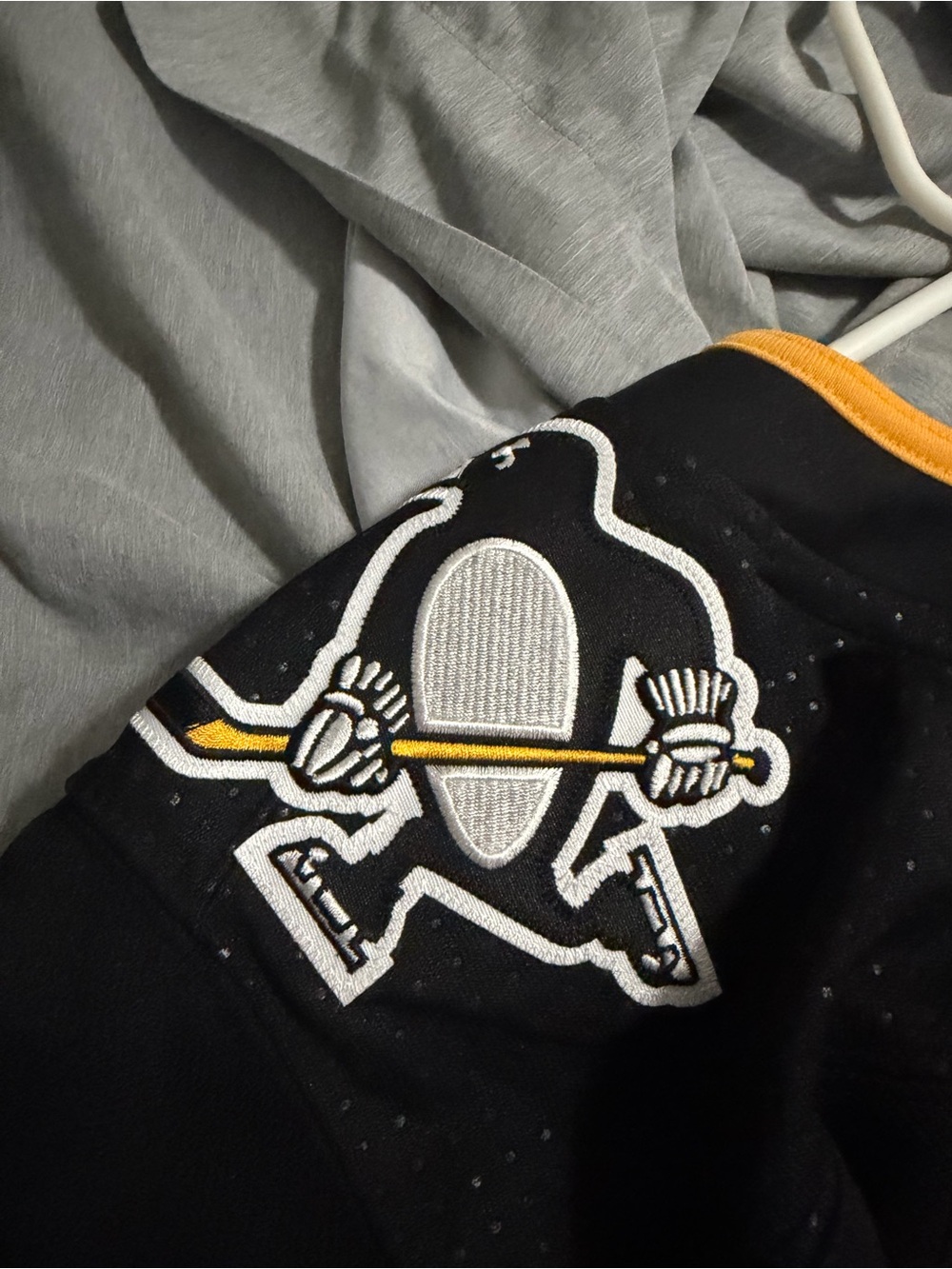 adidas Pittsburgh Penguins Sidney Crosby retro jersey sz 50 - Picture 5 of 7